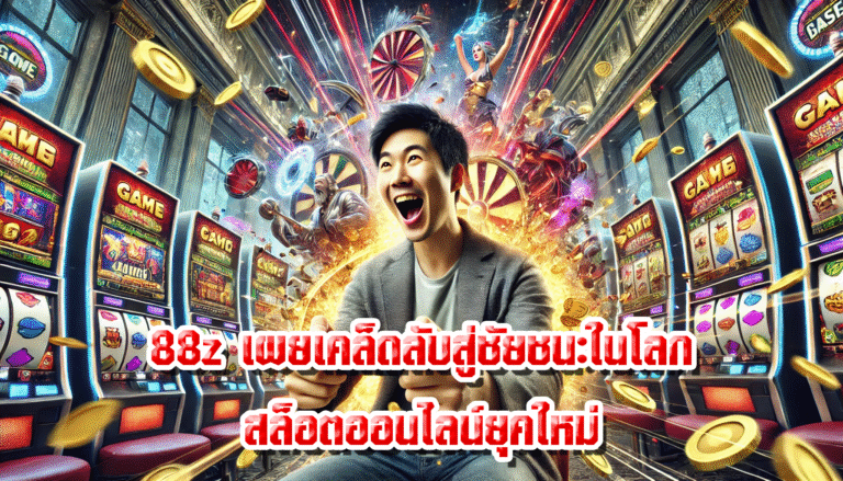 88z เผยเคล็ดลับสู่ชัยชนะในโลกสล็อตออนไลน์ยุคใหม่